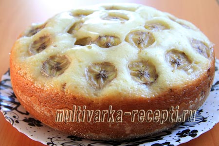 Torta banánt multivarka lépésről lépésre recept fotók