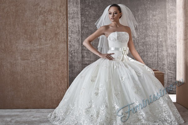 Пишні весільні сукні з корсетом фото, жіночий журнал