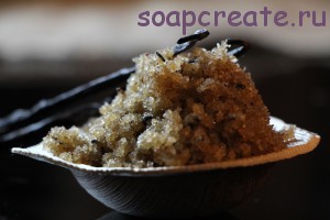 Etetés Scrub vanília (testradír) Tápláló testradír, vanília