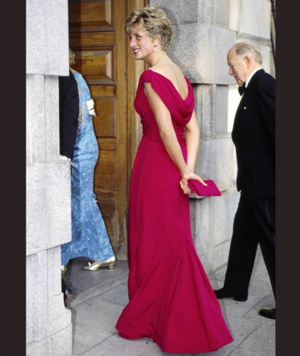 Плаття принцеси Діани, модні сукні