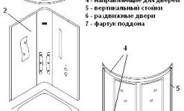 Піддон душової своїми руками монтуємо зручну конструкцію