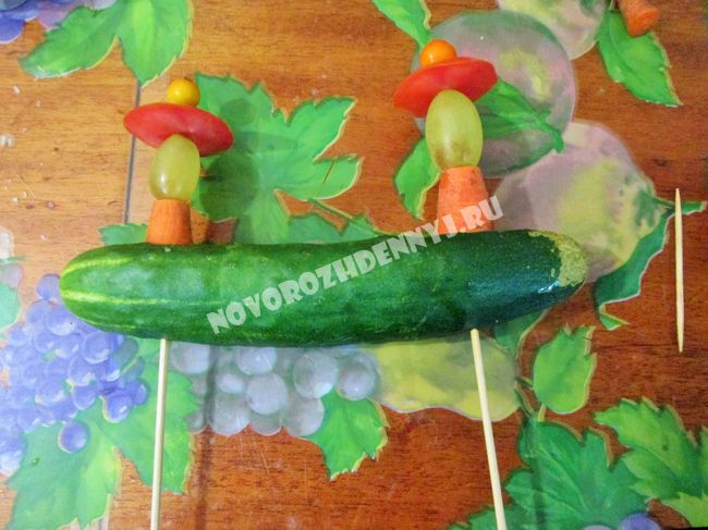 Вироби з овочів і фруктів на виставку в школу, в дитячий сад своїми руками