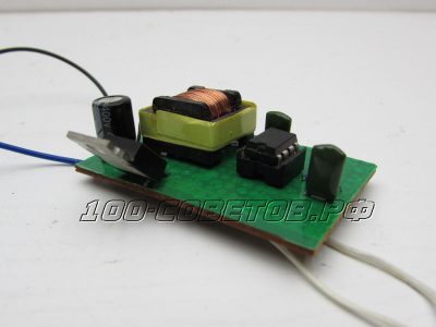 Перетворювач для зарядки конденсаторів, вироби своїми руками для саду, авто і дачі