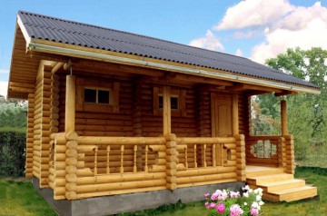 Projektek fa fürdők a fa és a faanyag (árak, fotók) (bar) Projektek fa fürdők a fa és a faanyag (árak, fotók)