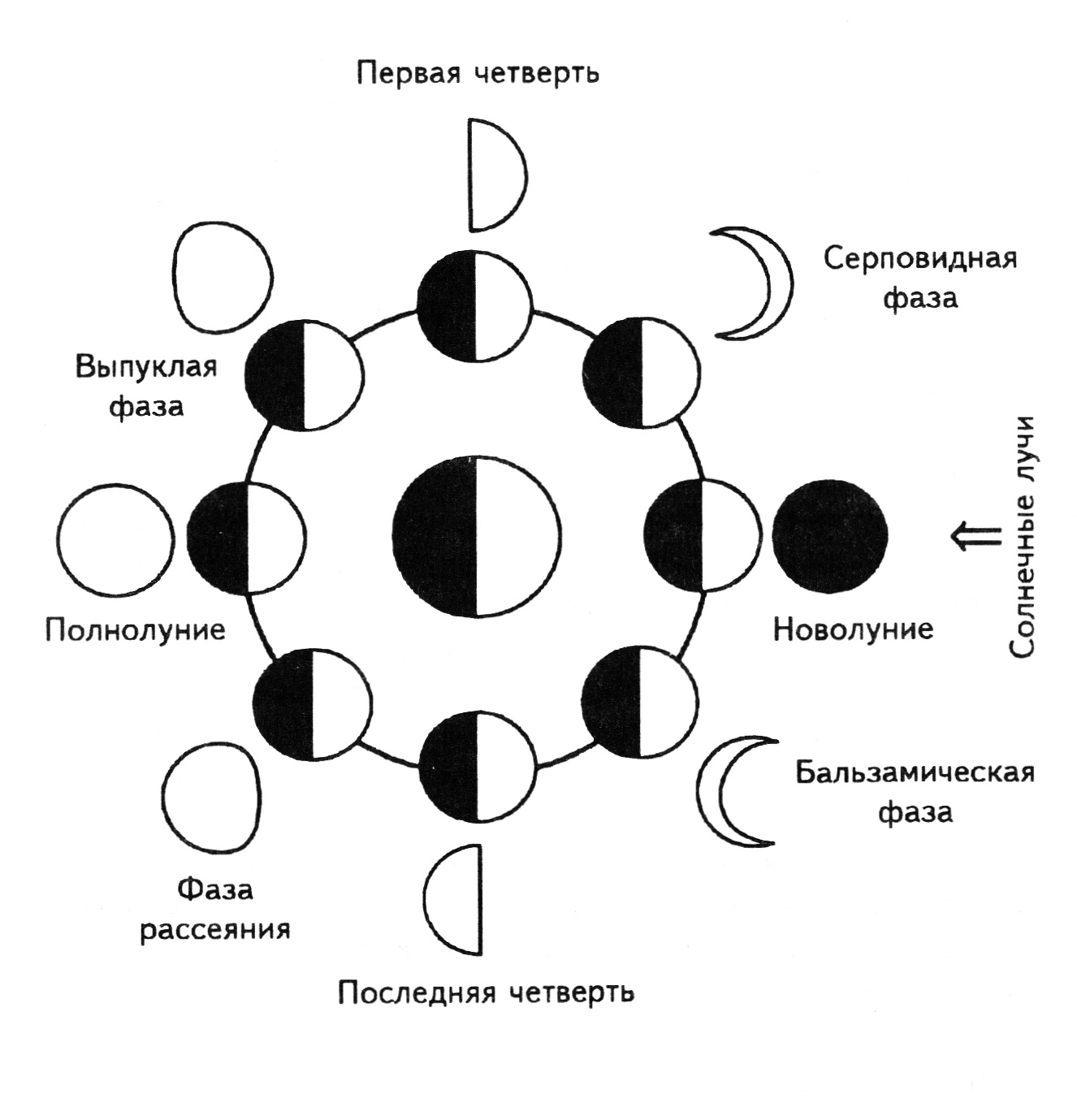 Прогресивні місячні фази, Астродом