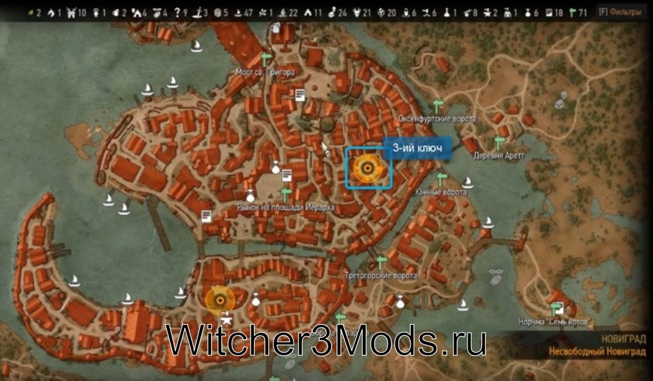 Trecerea necorespunzătorului novigrad witcher 3