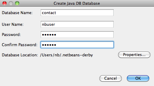 Lucrul cu baza de date java db (derby) - cursul pe netbeans ide