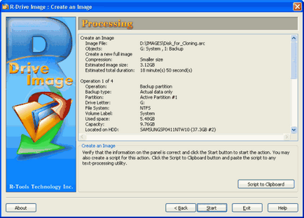 Sistemul de imagine R-drive și clonarea discurilor