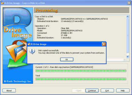 Sistemul de imagine R-drive și clonarea discurilor