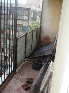 Reparația balconului cu fotografiile de unul singur (fotografie), zona de confort