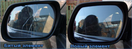 Javítás tükrök Omszk (hátul) Javítás tükrök Omszk