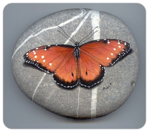 Розпис на каменях - секрети живих метеликів і крапельок від роберто Різзо і Мауріціо Мореза