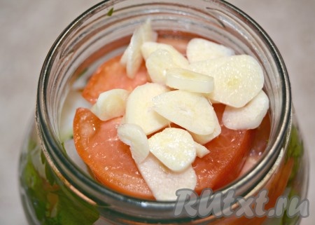 Paradicsom saláta hagyma a téli - egy recept fotó (hagyma) Paradicsom saláta hagyma a téli - a recept egy fotó