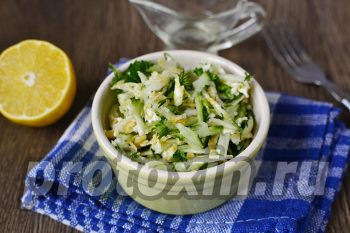 Saláta „seprű” a bél tisztító és fogyás 2 nap diétázás nélkül