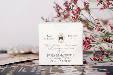 Santa maria novella крем для обличчя і мигдальна паста для рук