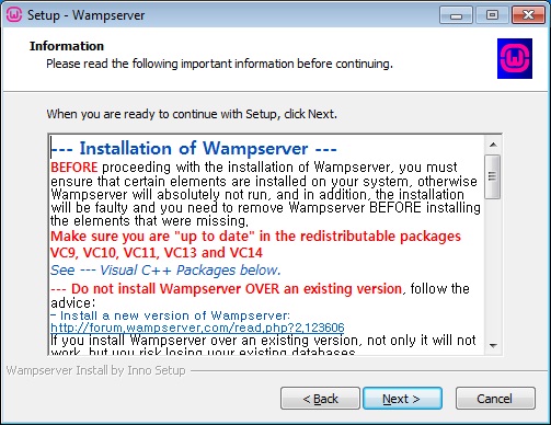 Construiți serverul web wampserver - revizuire și instalare pe Windows 7, programare pentru începători