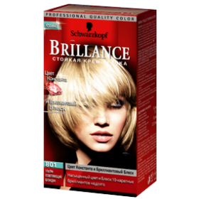 Schwarzkopf brillance 801 (culoarea blondului ultra-luminos), cea mai bună colorantă pentru păr