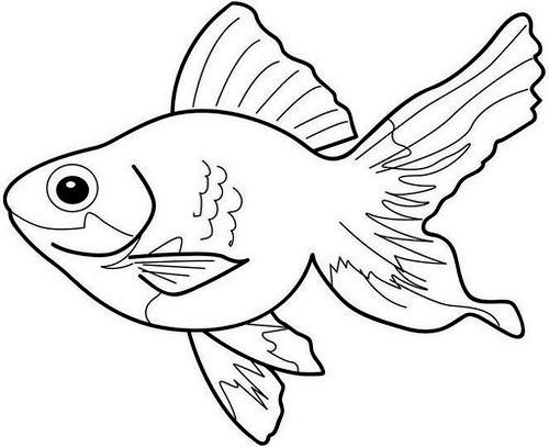 Шаблони рибок для малювання - домашній hand-made