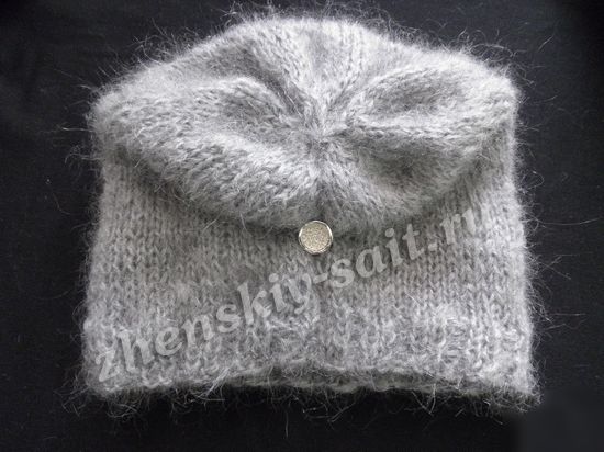 Hat stocarea cu ace de tricotat - descriere pas-cu-pas pentru incepatori, clasa de master