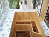 Pivniță modernă pe balcon cu propriile mâini, materiale pentru o cutie pentru legume, fotografie turn