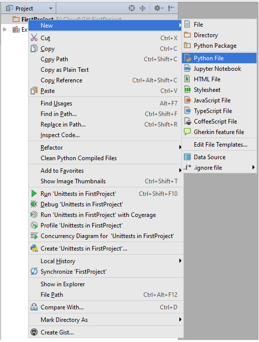 Створення та налагодження проекту в ide pycharm під windows, блог, рб-софт автоматизація бізнес-процесів