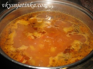 Суп з баклажанами на курячому бульйоні - рецепт з фото