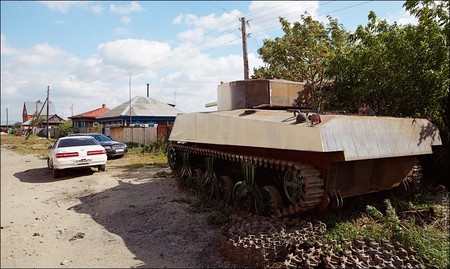 Танкодром в городі або як зробити танк в домашніх умовах