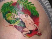 tetoválás béka