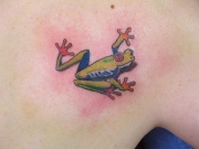 татуювання жаба