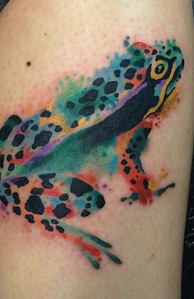 Татуювання жаба - значення, ескізи тату і фото