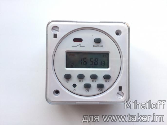 Timer on-off villamos berendezés (generátor indul el automatikusan) Timer on-off elektromos készülékek