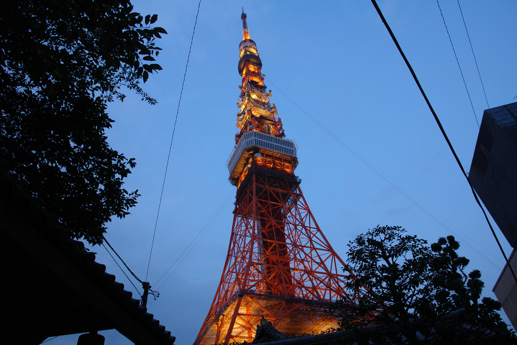 Tokyo TV Tower descriere, istorie, excursii, adresa exactă