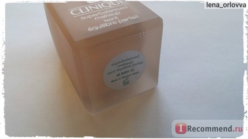 Tone krém Clinique Superbalanced smink - «tökéletes rejtegető vagy alapítvány krém (tejszín) Tone krém Clinique Superbalanced smink - «tökéletes rejtegető vagy alapítvány,