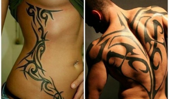 Tatuaj tribal - caracteristici, cele mai bune schițe pentru bărbați și femei