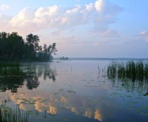 Turisztikai helyeken a Cseljabinszk régióban - Lake akakul