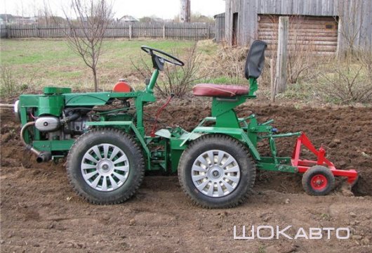 Tuning traktor mini traktor kezével