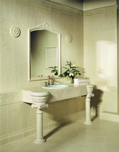 Ванна кімната в античному стилі простір і шик, дизайн інтер'єру