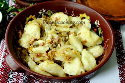 Vareniki cu cartofi și brânză, picantecooking