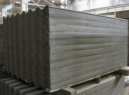 Placile ondulate de ciment azbest - caracteristicile tehnice ale stratului de acoperire, modul de alegere a dimensiunilor