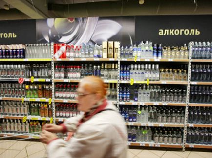 Oroszországban meredeken emelkedett az alkohol