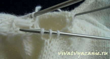 Knit Raglan cu ace de tricotat din partea de sus O clasă master-detaliate