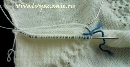 Knit Raglan cu ace de tricotat din partea de sus O clasă master-detaliate