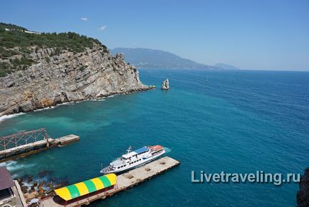 Замок - Ластівчине гніздо - в криму - жити подорожуючи