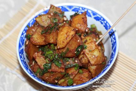 Смажена картопля по-Юньнаньськоє (рецепт з фото), китайська кухня