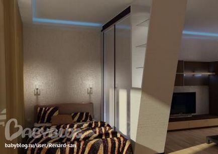 Зонування кімнати зонування кімнати на спальню і вітальню - запис користувача irina