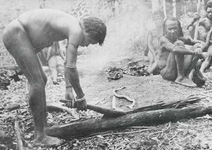 20 Imagini uimitoare ale canibali aborigeni din Noua Guinee