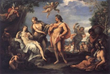 Ariadne este fiica regelui minos care ia ajutat pe Teseus să învingă minotaurul