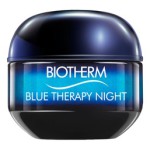 Blue therapy night cream, biotherm нічний відновлюючий крем, apelsin-point