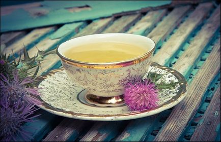 Чай з розторопші - панацея від хвороб печінки