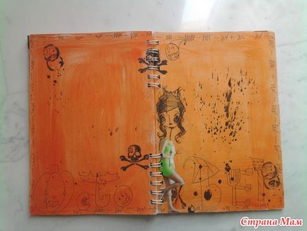 Cкрапбук арт-журнал своїми руками з підручних матеріалів - країна мам